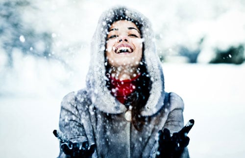 Dressing in layers for outside exercise