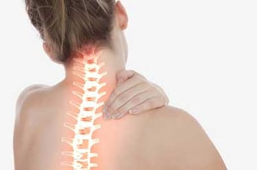 Pain in the neck due to cervical stenosis