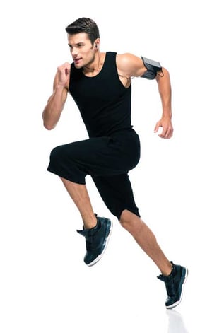 Running is an exercise that is helped by plyometric training 