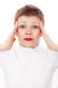 Woman, headache, rehabilitation