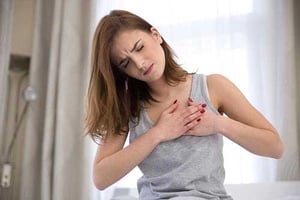 Costocondritis causes pain in the chest