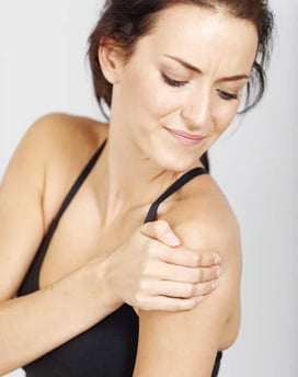 Shoulder pain because of frozen shoulder